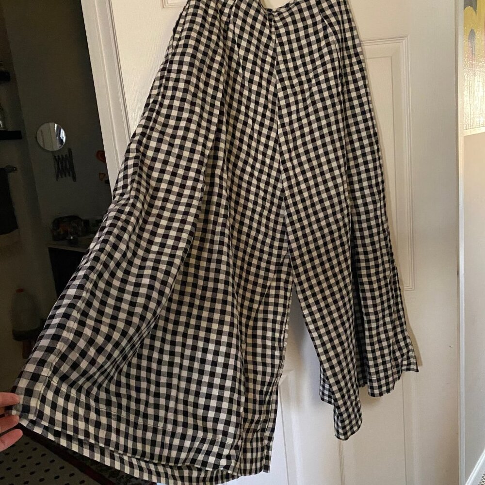 Rujuta Sheth, wide leg Frida pants with pockets, cotton, size medium